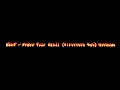Reef - Place Your Hands (Directors Cut) arrange