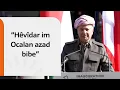 Download Lagu Serok Mesûd Barzanî: Hêvîdar im Ocalan azad bibe
