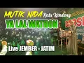YALAL WATHON Di KOPLO MUTIK NIDA - LIVE SUMBERSARI JEMBER