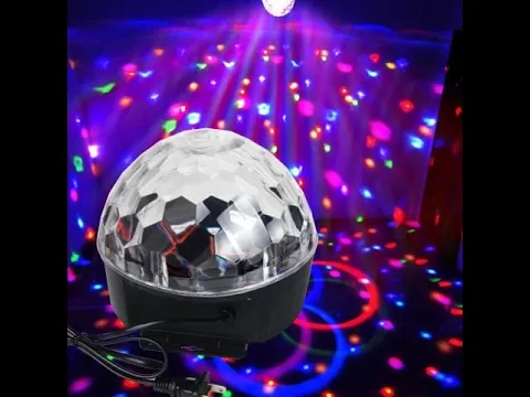 Download MP3 MP3 LED MAGIC BALL LIGHT Обзор дискошара за 500 рублей!