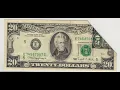 SOLD Price 290 - 20 ERROR US DOLLARS 1990