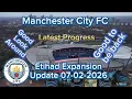 Lagu Manchester City FC Etihad Stadium Expansion Update 07-02-2026