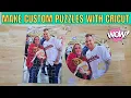 Make custom puzzles with your Cricut using print then cut