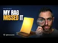 Query Transformation Why RAG Misses Answers That Are Right There