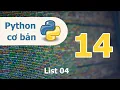 Lap trinh Python co ban - Bai 14 List 04