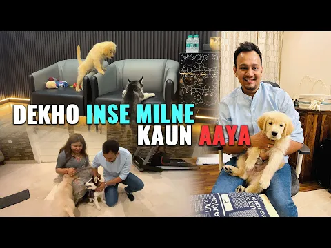 Download MP3 Aston-Martin se milne kon aaya |kese kiya welcome|Swati Soni Vlogs #siberianhusky  #goldenretriever