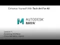 Lesson 1 - Maya scripting interface and how to use the mel command documentation