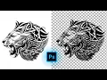 How to remove white background and make it transparent in Photoshop