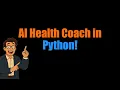 Build a Health Lifestyle Recommendation System in Python Step-by-Step Guide