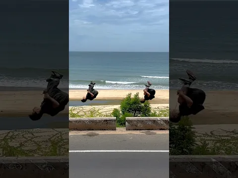 Parkour with friends is fun