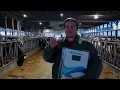 Environmental controller weather station for dairy curtains on freestall barn
