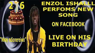 enzo ishall perfoms his new so ng 
