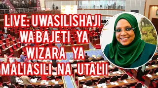 LIVE : UWASILISHAJI WA BAJETI YA WIZARA YA MARIASILI NA UTALII