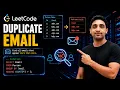 LeetCode SQL - Duplicate Emails Easy Explained Step-by-Step
