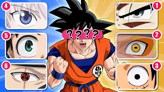 تحدي معرفة شخصيات سبيستون من عيونها ANIME EYE QUIZ 