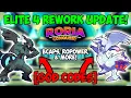 GOD CODES The NEW ELITE 4 Rework Update Is MASSIVE In Pokemon Brick Bronze Roria Conquest Roblox