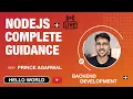 NodeJS complete Guidance for Beginners Prince Agarwal Hello World Javascript