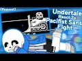 Undertale React To 10th Anniversary Pacifist Sans Fight (Request)