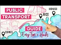 How to Use Public Transport in Nice France on the French Riviera Trams Buses Trains Explained