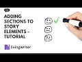 Adding Sections to Story Elements