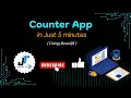React Counter App in Just 5 minutes