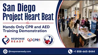 San Diego Project Heart Beat Hosts Public CPR and AED Training with Response Ready and CPR1