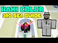 COLOR HAKI Master of Auras Spawn Locations in 3rd sea - Blox Fruits Guide 2023