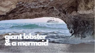 GIANT LOBSTER & A MERMAID//Sailing From St Thomas Part 2-Episode 35