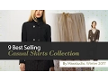 9 Best Selling Casual Skirts Collection By Maxstudio Winter 2017