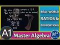 Real-World Ratios Proportions - Modeling with Equations for Algebra Success