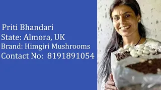 priti bhandari speaks on her brand himgiri mushrooms in women power in farmer the brand 