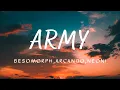 Lagu Besomorph \u0026 Arcando \u0026 Neoni - Army (Lyrics)