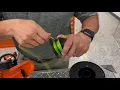 Replacing Weed Eater String String Trimmer Line
