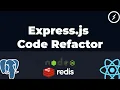 Express js Code Refactor - Part 8