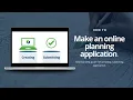 Planning Portal - How to make an online planning application