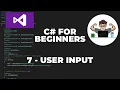 C Tutorial for Beginners 7 User Input