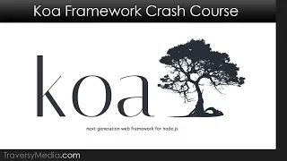 Koa js Crash Course - Modern Minimalist Node js Framework