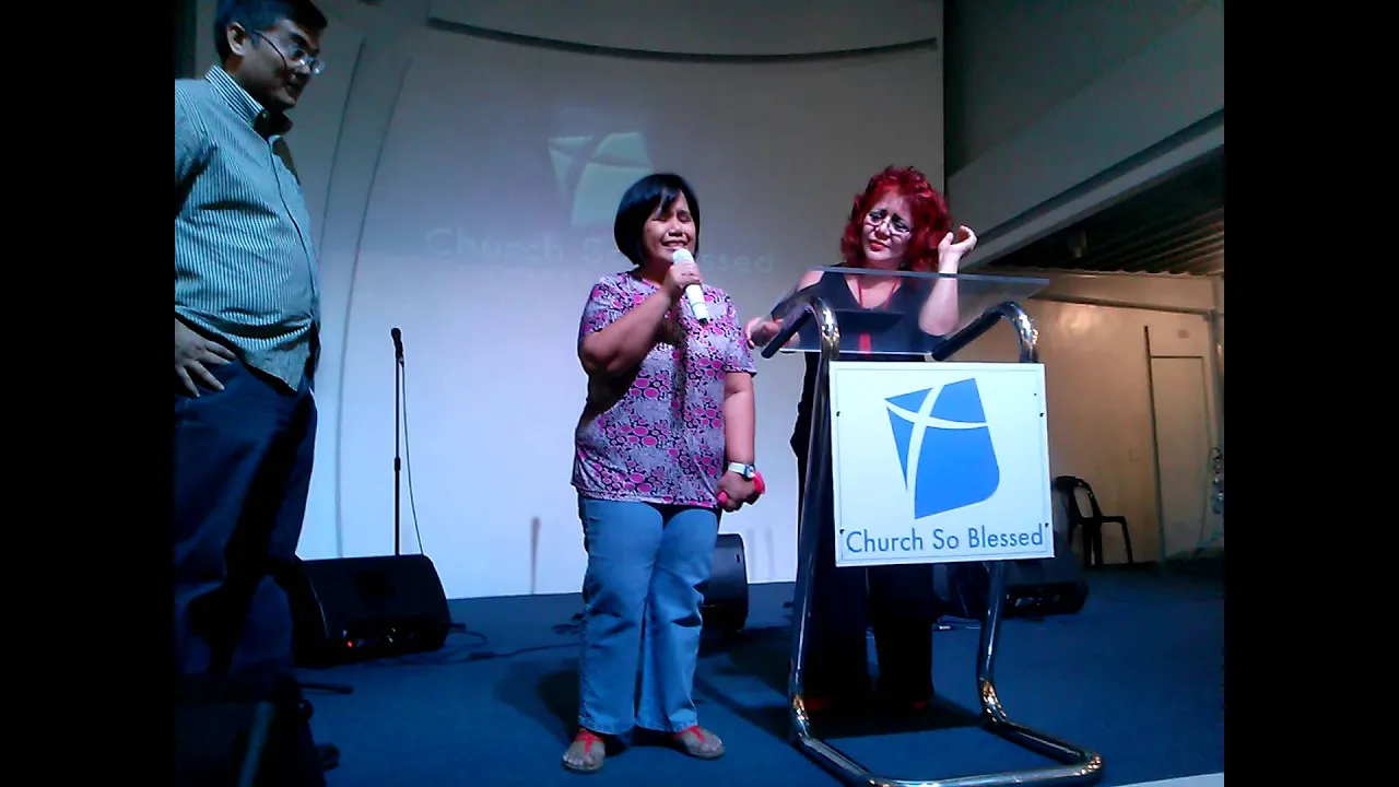 Healing Testimony at Church So Blessed