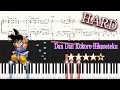 Download Lagu Dragon Ball GT OP - Dan Dan Kokoro Hikareteku - Hard Piano Tutorial + Sheets【Piano Arrangement】