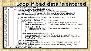 Java Input Loop