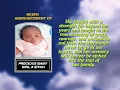 BABY GIRL A ZIYAH Short Obituary