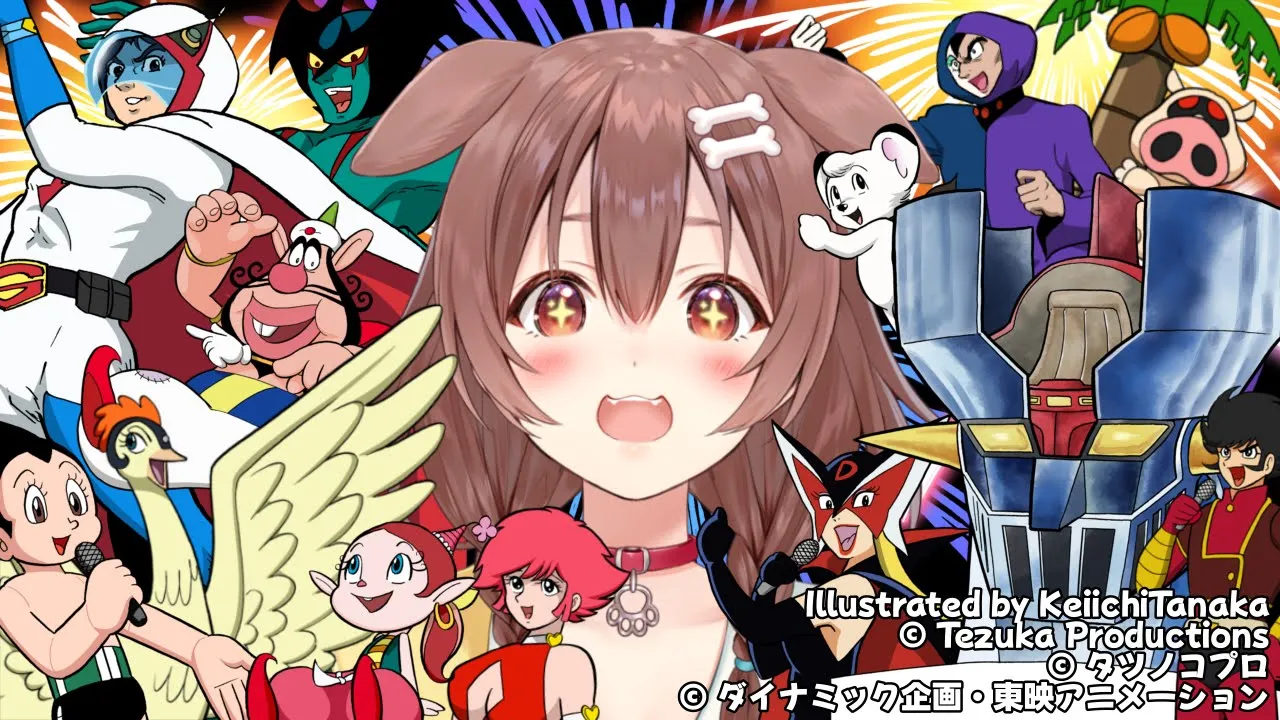 【アニソン花火】アニメクラシックスって知ってる！？今日はみんなで花火鑑賞しよーっ！！?✨【必見！！】