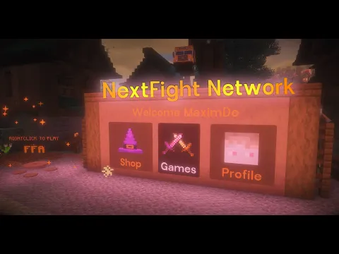 Minecraft server video for NextFight