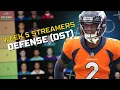 The BEST Fantasy Football Week 5 Defense Streamers DST