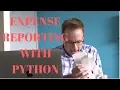 Expense reporting with Python