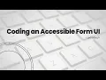 Coding an Accessible Form UI Frontend Developer Roadmap Projects