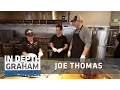 Joe Thomas dominates brisket prep at Mission BBQ