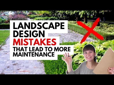 Download MP3 Landscaping Mistakes that Lead to More Maintenance ~ Low Maintenance Landscape Design Tips