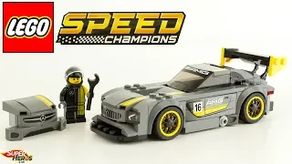 Mercedes AMG GT3 LEGO Speed Champions Speed Build 75877 Review Super Héros et Compagnie