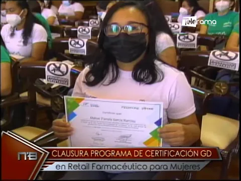 Clausura programa de certificación GD en retail farmacéutico para mujeres